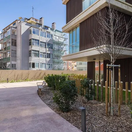 아파트 Jardins Da Gloria Stylish Living By Lovelystay *